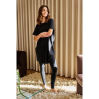 Sort bambus big shirt JBS of Denmark - 