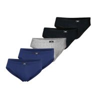 5-pak multifarvede JBS brief underbukser til mænd - 