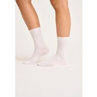 Hvide bambusstrømper med rib JBS of Denmark str. 37-41 - 