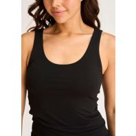 Sort bambus tanktop med støtte JBS of Denmark - 