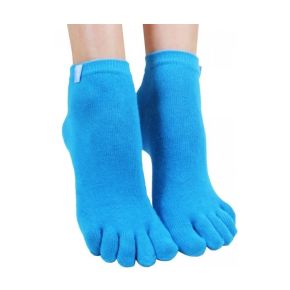 Ankel Tåsokker TOETOE Essential, Turkis, (Korte Sokker) - Sokker til mænd