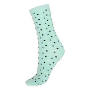 Mintgrønne Socks CPH damestrømper med prikker str. 36-40 -