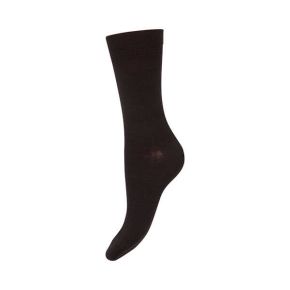 Sorte Decoy uldstrømper doubleface - Kompressionssokker