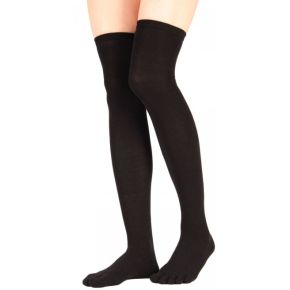 Tåstrømper TOETOE Essential Over Knee, Sort - One-size - 