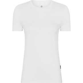Hvid slim-fit bambus t-shirt, JBS of Denmark (dame) -