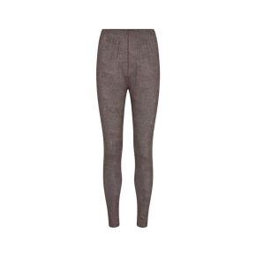 Decoy leggings med print, mocca - Tåsokker