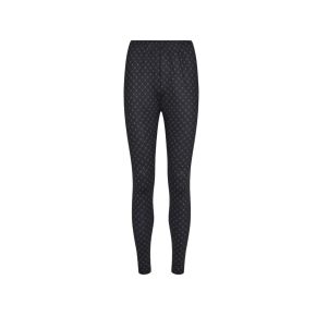 Decoy leggings med print, koksgrå - 