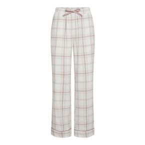 Flannel nabukser med rosa tern (dame), str. XL - Str. XL