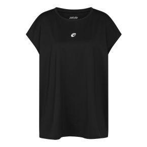 Sort Zebdia "Loose Fit" Sports T-shirt (dame) Str. L - Str. large