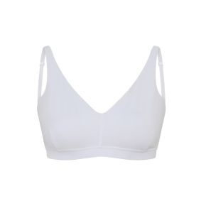 Hvid modal BH top - Trusser