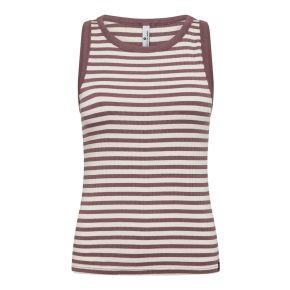 Bambus top med rosa striber, JBS of Denmark (dame) str. XL - Str. XL