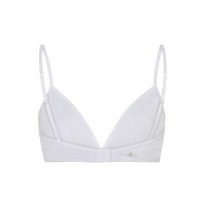 Hvid modal triangle bra str. XL - Str. XL