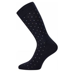 Navy Egtved Twin uldsokker uden elastik - Sokker uden elastik