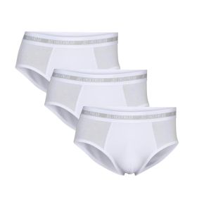 3-pak hvide JBS bambus brief til m&aelig;nd - T-shirts til m&aelig;nd