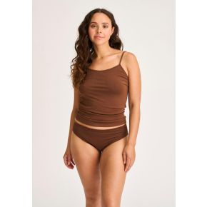 Brun bambus stroptop JBS of Denmark - Nurture - Tøj der giver ro