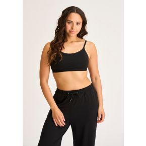 Sort bambus BH-top med st&oslash;tte JBS of Denmark - Socks CPH 5 par for 175 kr.