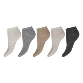 5-pak natur mix  Decoy bambus ankelstr&oslash;mper til damer - Socks CPH 5 par for 175 kr.