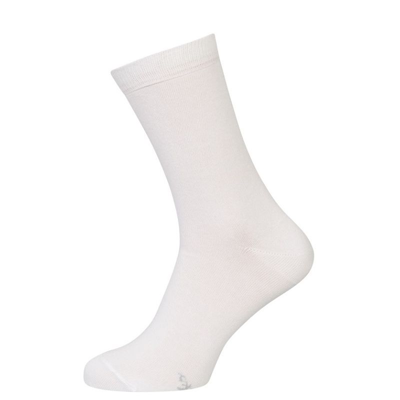 Hvide strømper i blød bomuld