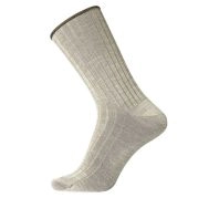 Egtved Uldsokker "Uden Elastik" Mørk Sand - 