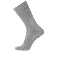 Grå Egtved bomuldssokker uden elastik - 