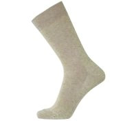 Beige Egtved bomuldssokker uden elastik - 