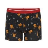 Jule-boxershorts med Rudolf motiv - 