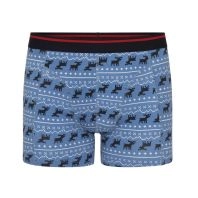 Jule-boxershorts med rensdyr motiv - 
