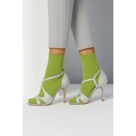 Grønne bambus strømper til kvinder, str. 36-40 - 