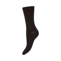 Sorte Decoy uldstrømper doubleface -