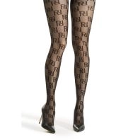 Sorte Decoy strømpebukser med logo 20 Denier - 