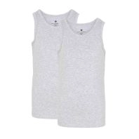 2-pak bambus undertrøjer til drenge, JBS of Denmark, grå -