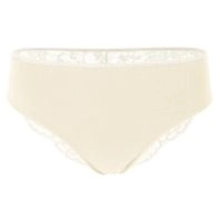 Bambus dametrusser med blonde, råhvid - 