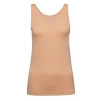 Decoy top med brede stropper, dame, nude - 