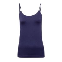 Decoy top med smalle stropper, dame, blå - 