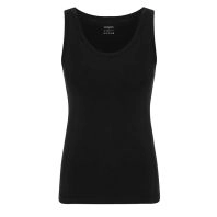 Sort bambus undertrøje til damer -