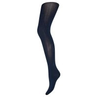 Decoy Bambus Strømpebukser 130 denier, Navy -