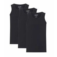 3-pak Claudio undertrøjer til drenge, sort -