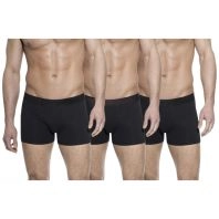 3-pak sorte bambus underbukser til mænd - 