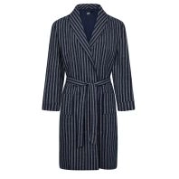 JBS badekåbe til mænd, stribet, grå - 