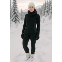 Sort Coastland funktionsundertøj sæt (dame) - 