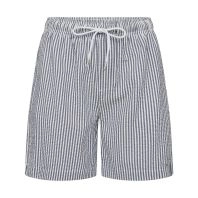 Stribet hybrid shorts fra JBS of DK, dame, Navy - 
