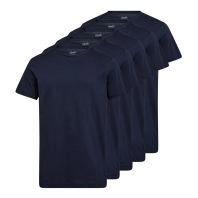 5-pak navy Claudio t-shirts til mænd - 
