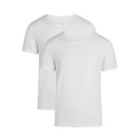 2-pak hvide bambus T-shirts til mænd Urban Quest - 
