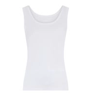 Hvid modal tanktop til kvinder - 