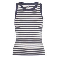 Bambus top med navy striber, JBS of Denmark (dame) - 