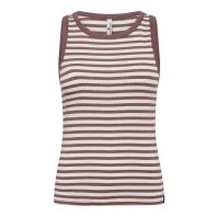 Bambus top med rosa striber, JBS of Denmark (dame) - 