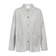 Grå stribet CCDK natskjorte (Dame) - 