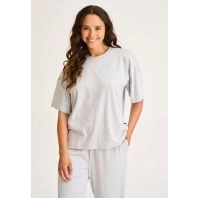 Grå oversized t-shirt dame JBS of Denmark -