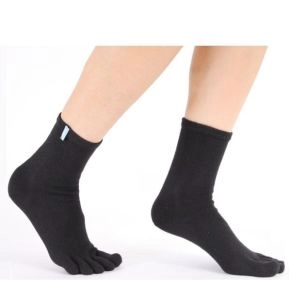 Løbesokker Med Tæer, TOETOE CoolMax Sports Running Ankle str. 43-46 - 