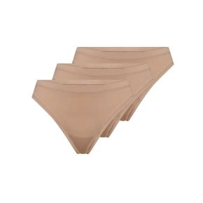 3-pak nude Decoy bambus G-streng trusser - Nylonstr&oslash;mper